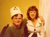 Gary Evans & Wife Halloween 1980