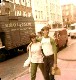 Deb & Chuck walking thru the streets of London