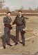 Todd Ray and Tim Egercic. Last Day at Bentwaters. March 1981.