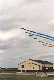 The Italian Air Force demonstration team "Frecce Tricoleri" fly at the Bentwaters airshow on August 21, 1988.  What's significant about this is that the following week, August 28, 1988, this same team crashed at Ramstein, killing 70 people in what became known as the Ramstein airshow disaster.