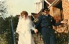 linda & me wedding day, nov 28, 1981 